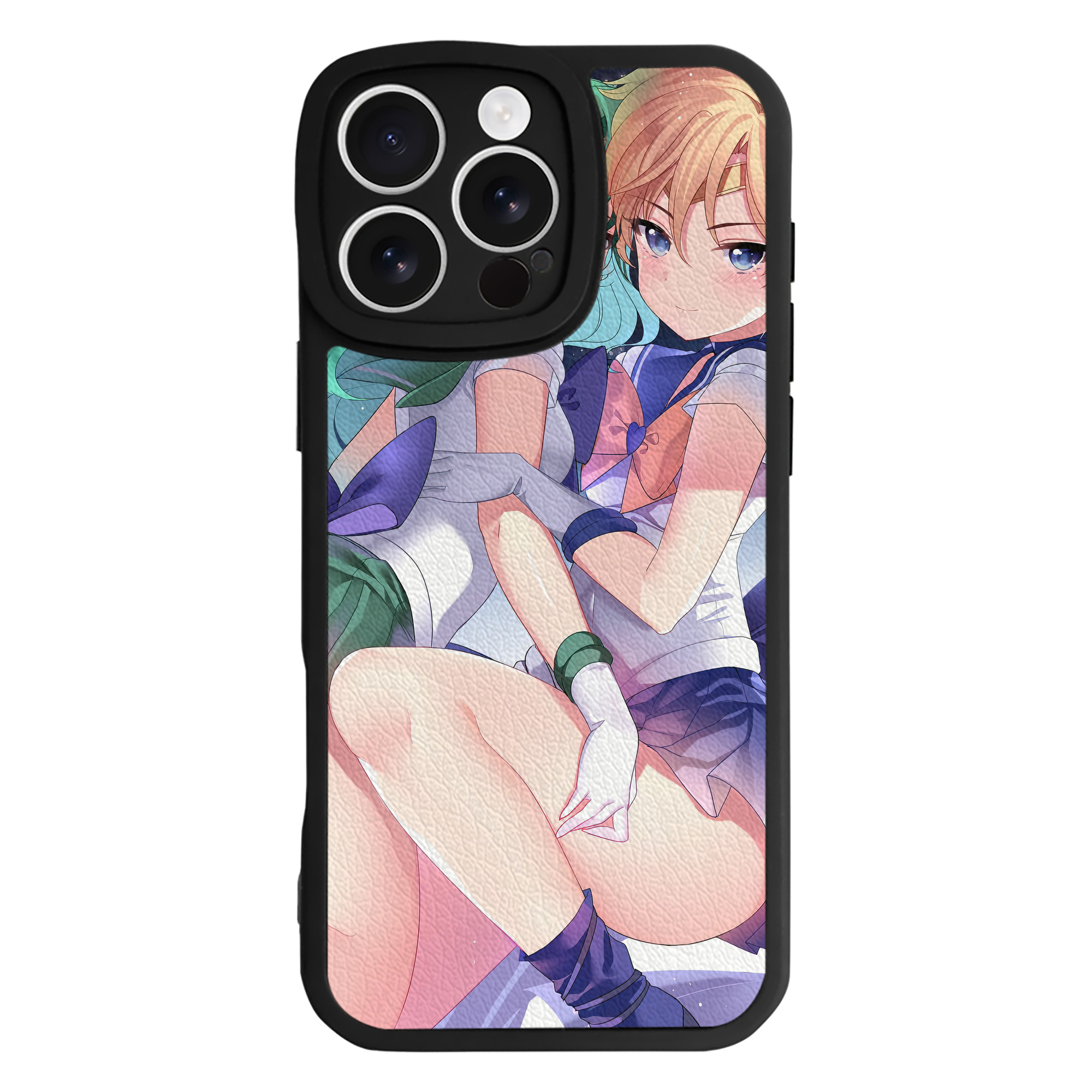 （画像用） 美少女戦士セーラームーン Sailor Moon 【iPhone 16シリーズ対応】シリコンスマホケース（レザー調） 材質：シリコン